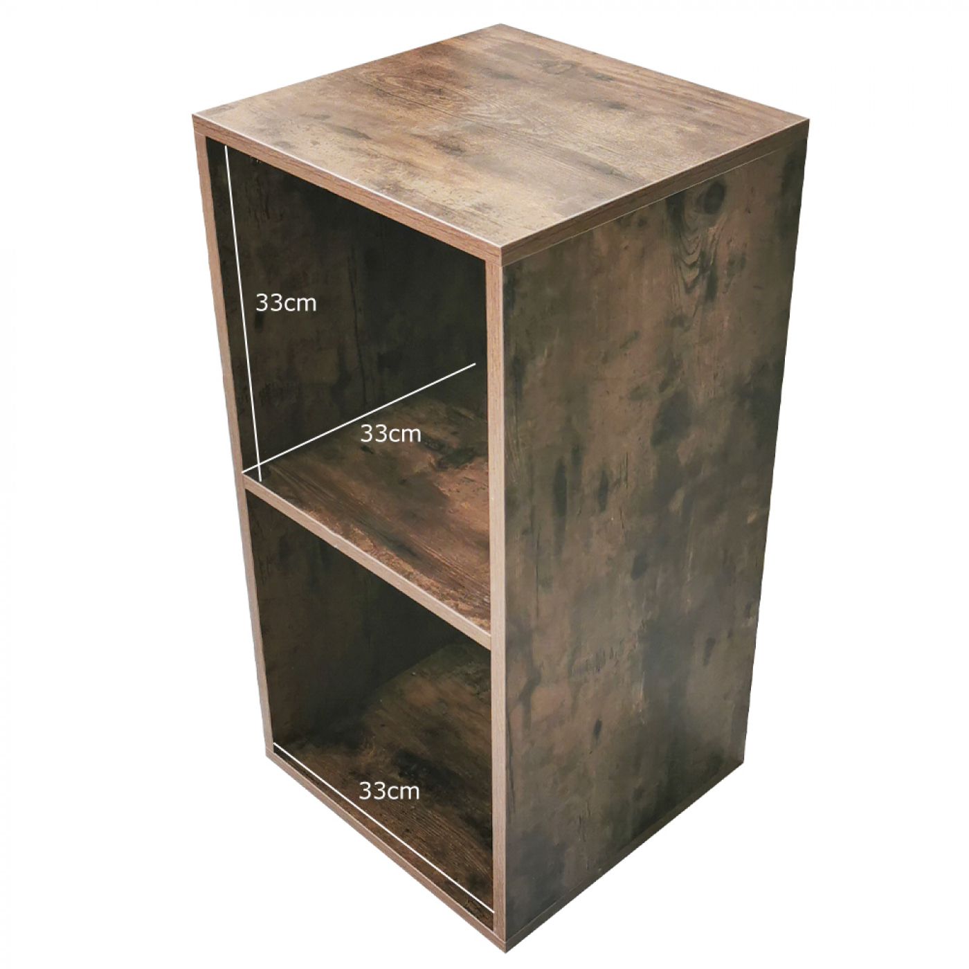 Meuble de rangement pour disques vinyle LP - bibliothèque - 2 compartiments - noyer - VDD World FR Meuble de rangement pour disques vinyle LP - bibliothèque - 2 compartiments - noyer - VDD World FR