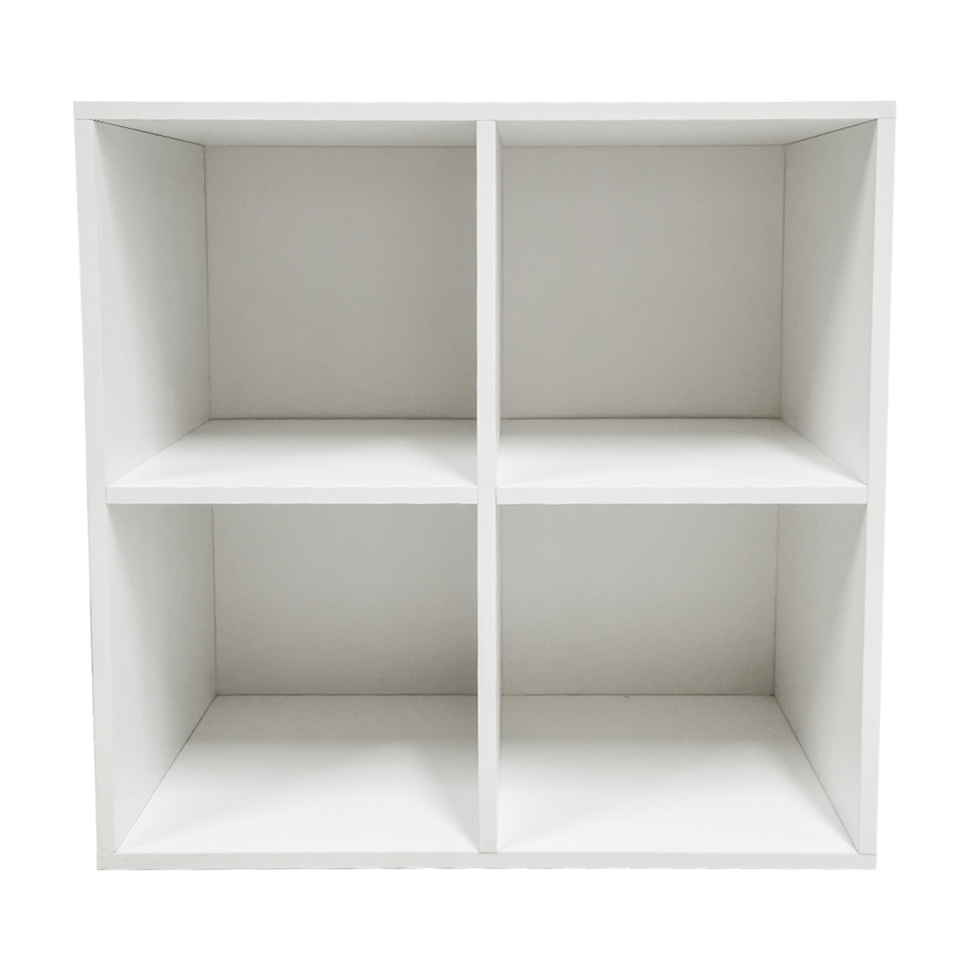 Meuble de rangement vinyle vinyle vinyle - bibliothèque - 4 compartiments - blanc - VDD World FR Meuble de rangement vinyle vinyle vinyle - bibliothèque - 4 compartiments - blanc - VDD World FR