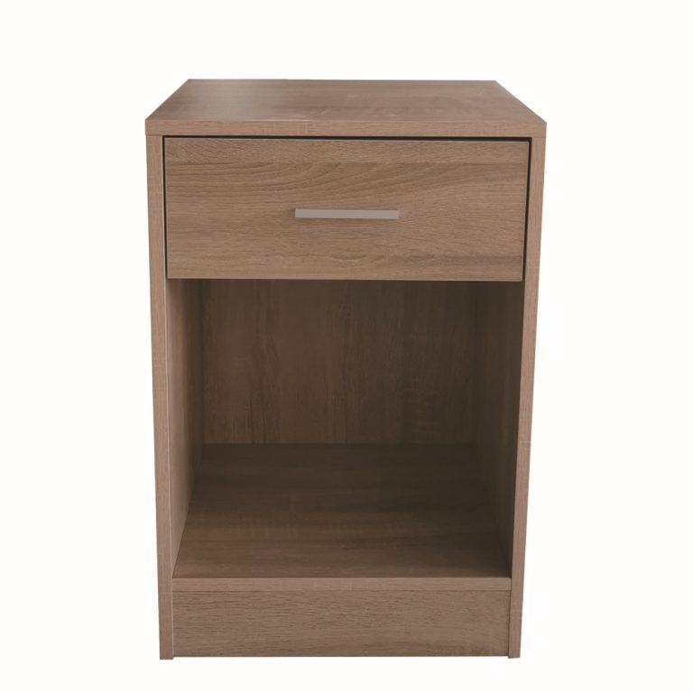 VDD - Table de chevet - Table de chevet marron clair - Table de chevet moderne - bois