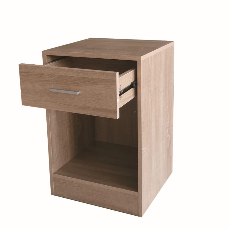 VDD - Table de chevet - Lot de 2 tables de chevet - Tables de chevet - Table de chevet marron clair - image alternative