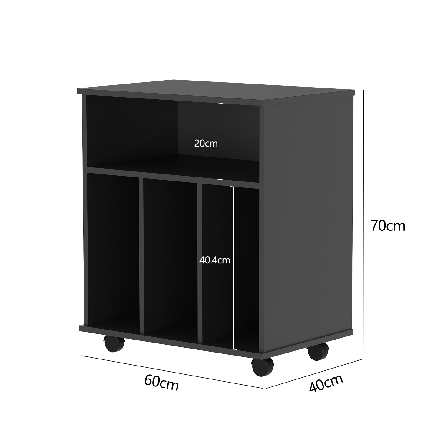 Meuble de rangement vinyle Lp - bibliothèque - rangement magazines livres disques - noir - VDD World FR Meuble de rangement vinyle Lp - bibliothèque - rangement magazines livres disques - noir - VDD World FR