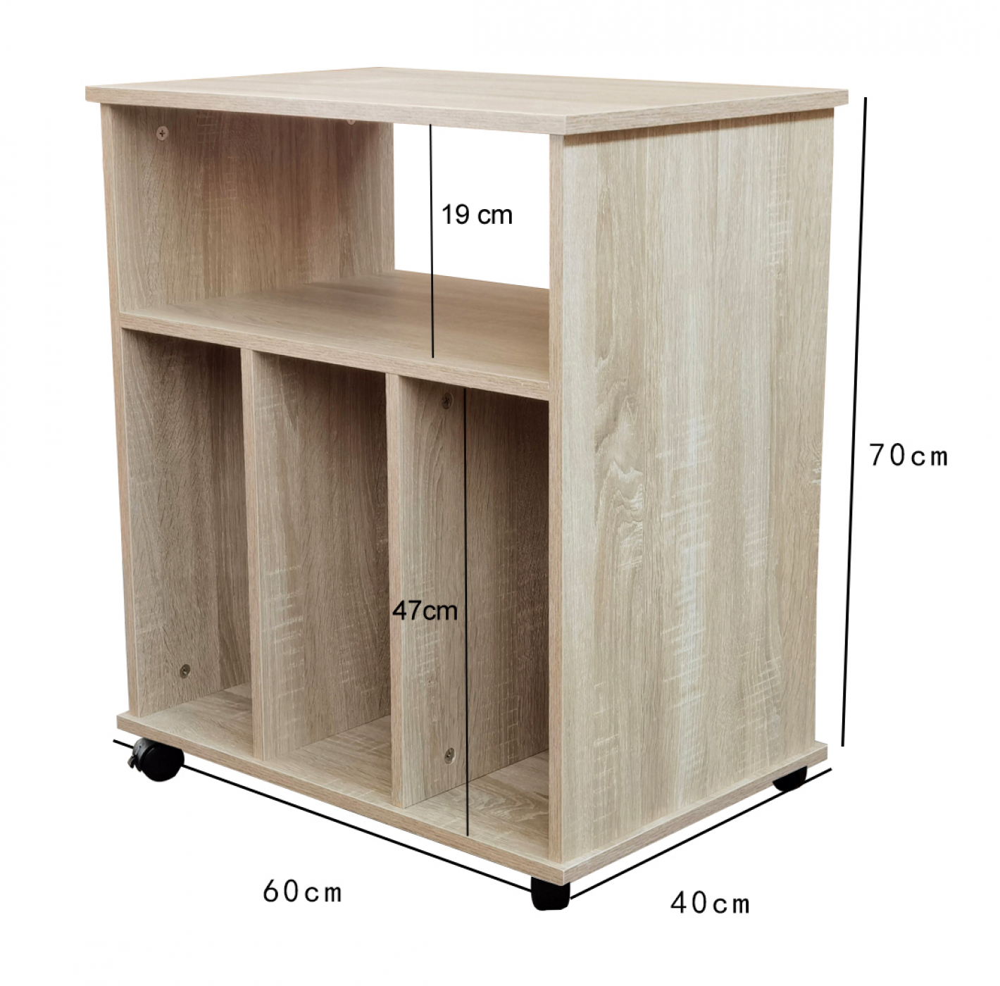 Lp recordsl meuble de rangement - bibliothèque - marron - VDD World FR Lp recordsl meuble de rangement - bibliothèque - marron - VDD World FR