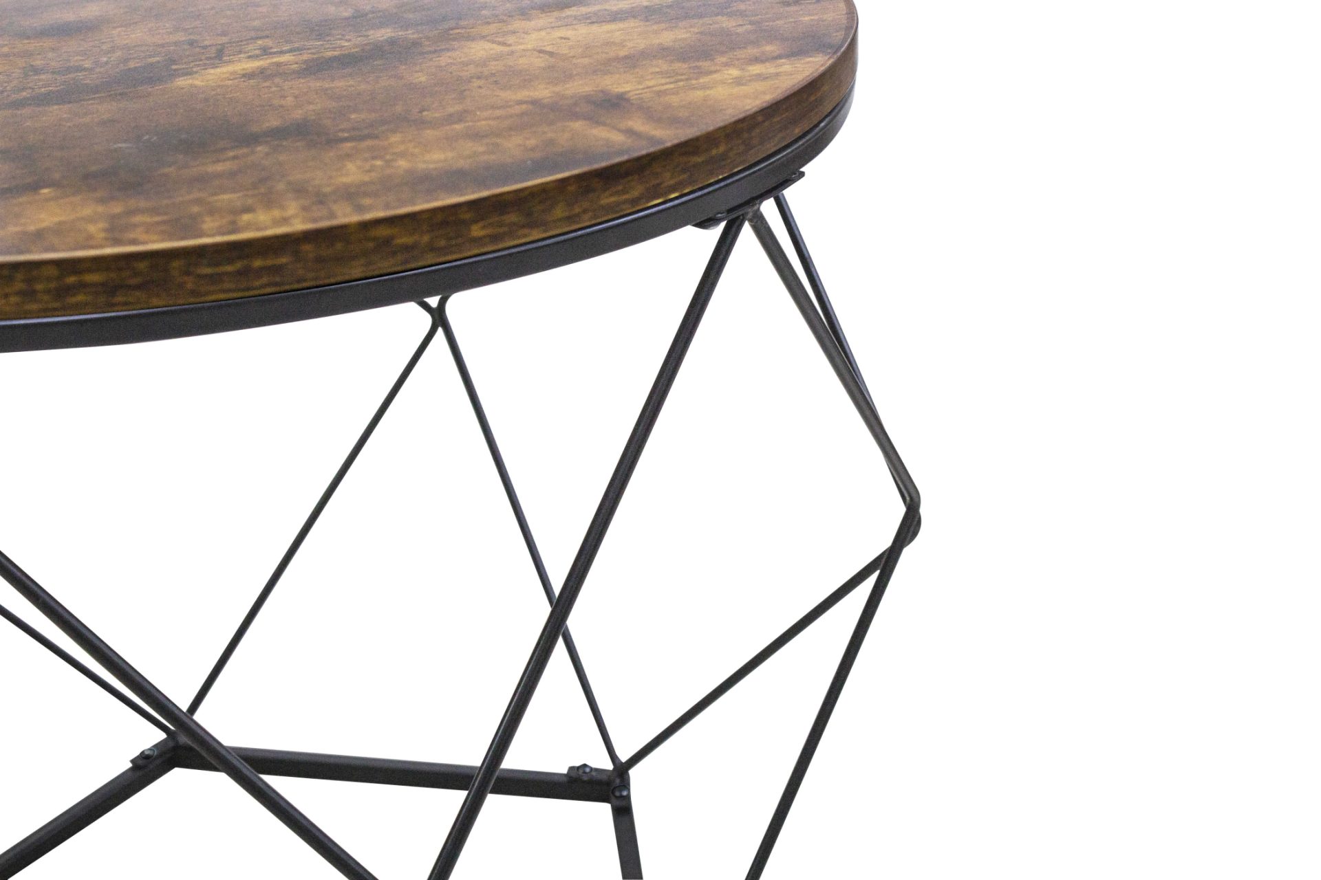 VDD Tables d'appoint set de 2 - table basse style vintage industriel - VDD World FR VDD Tables d'appoint set de 2 - table basse style vintage industriel - VDD World FR