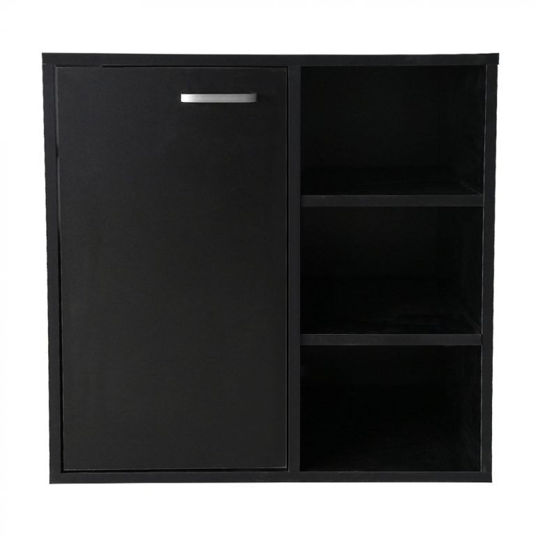 VDD - Table de chevet - Table de chevet noire - Table de chevet moderne - Table de chevet en bois - VDD World FR