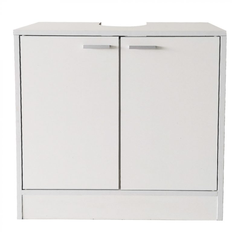 Meuble vasque - meuble de salle de bain - blanc