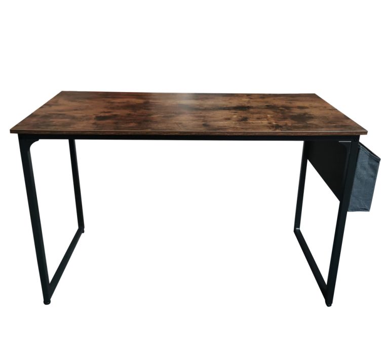 Desk Stoer - table pour ordinateur portable - table d'ordinateur - largeur 120 cm - marron vintage
