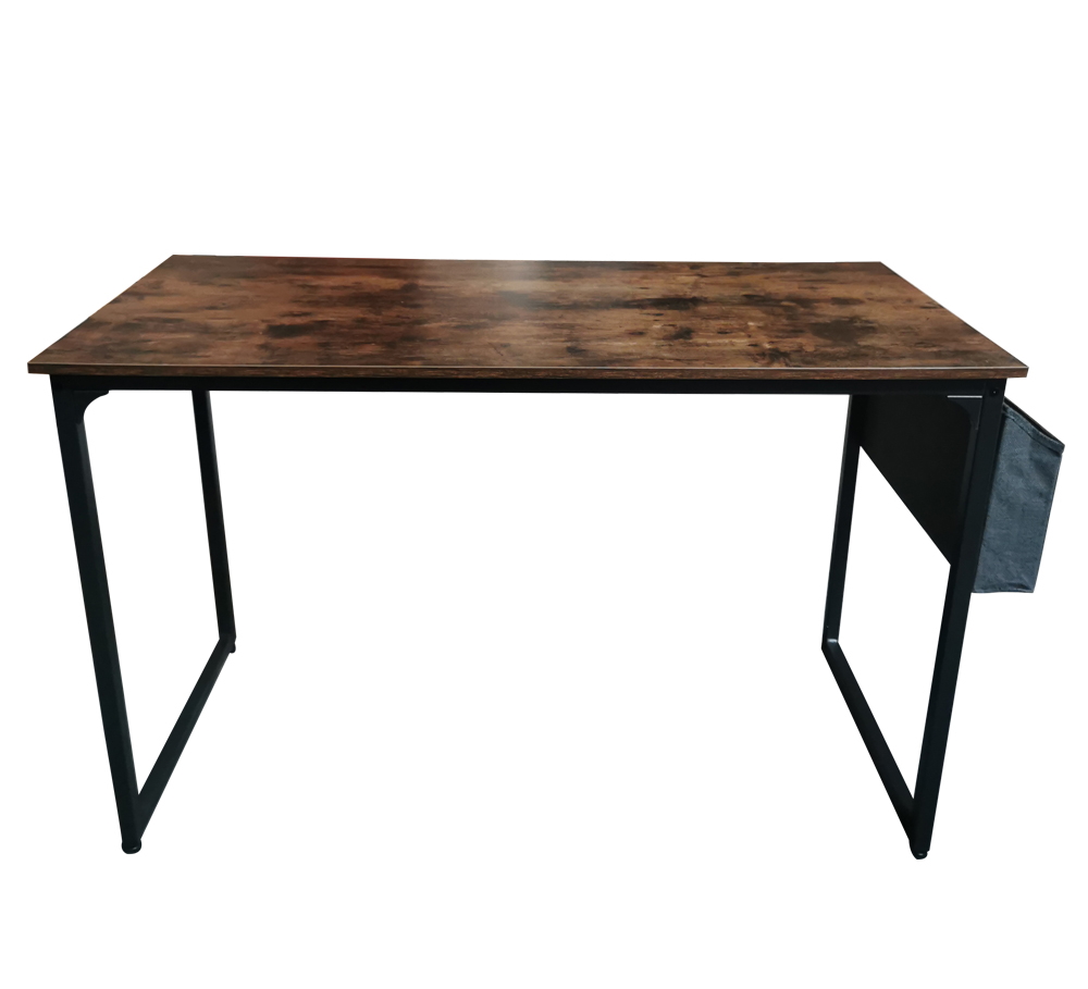 Desk Stoer - table pour ordinateur portable - table d'ordinateur - largeur 120 cm - marron vintage