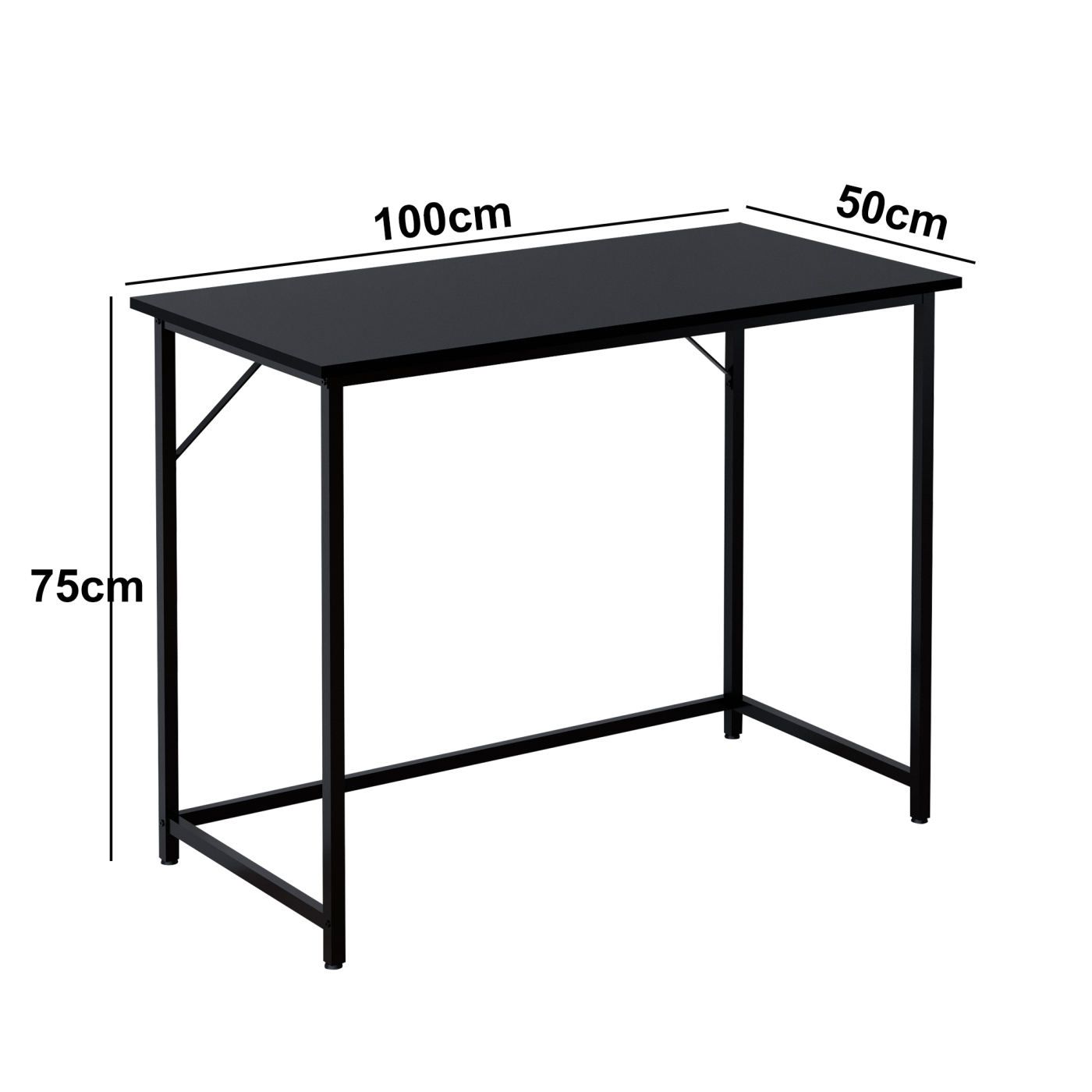 Desk - table pour ordinateur portable - table d'ordinateur - largeur 100 cm - VDD World FR Desk - table pour ordinateur portable - table d'ordinateur - largeur 100 cm - VDD World FR