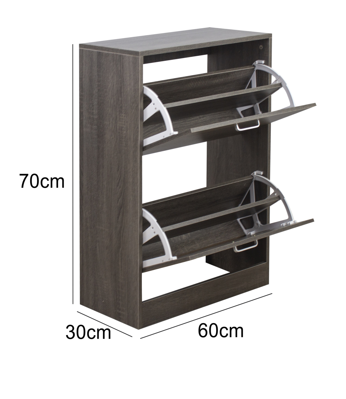 Meuble à chaussures - étagère à chaussures - 2 compartiments - VDD World FR Meuble à chaussures - étagère à chaussures - 2 compartiments - VDD World FR