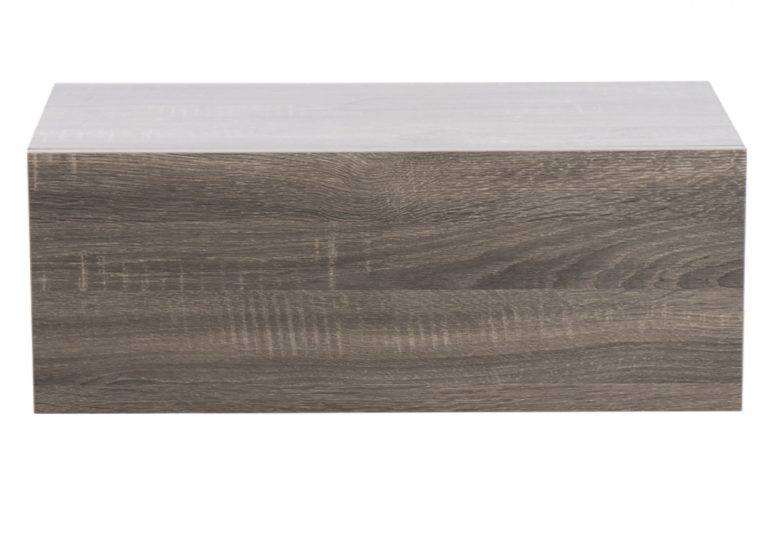 Table de chevet flottante - meuble d'entrée suspendu - avec tiroir - largeur 50 cm