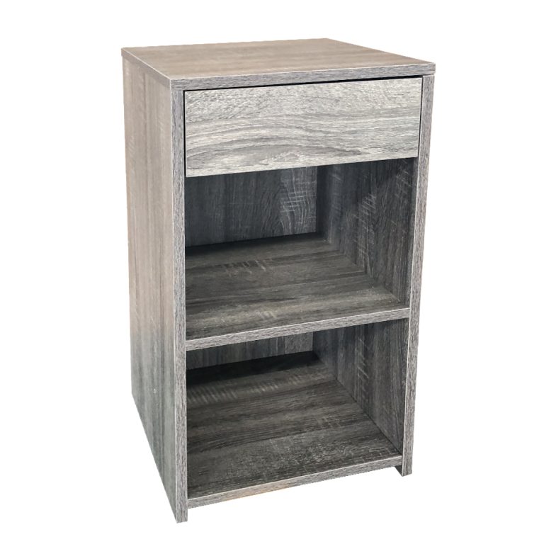 VDD – Table de chevet – Table de chevet industrielle – Table de chevet moderne – Table de chevet Oak - VDD World FR