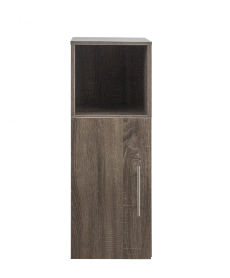 Table de chevet - meuble d'entrée - hauteur 65 cm - couleur béton gris - VDD World FR