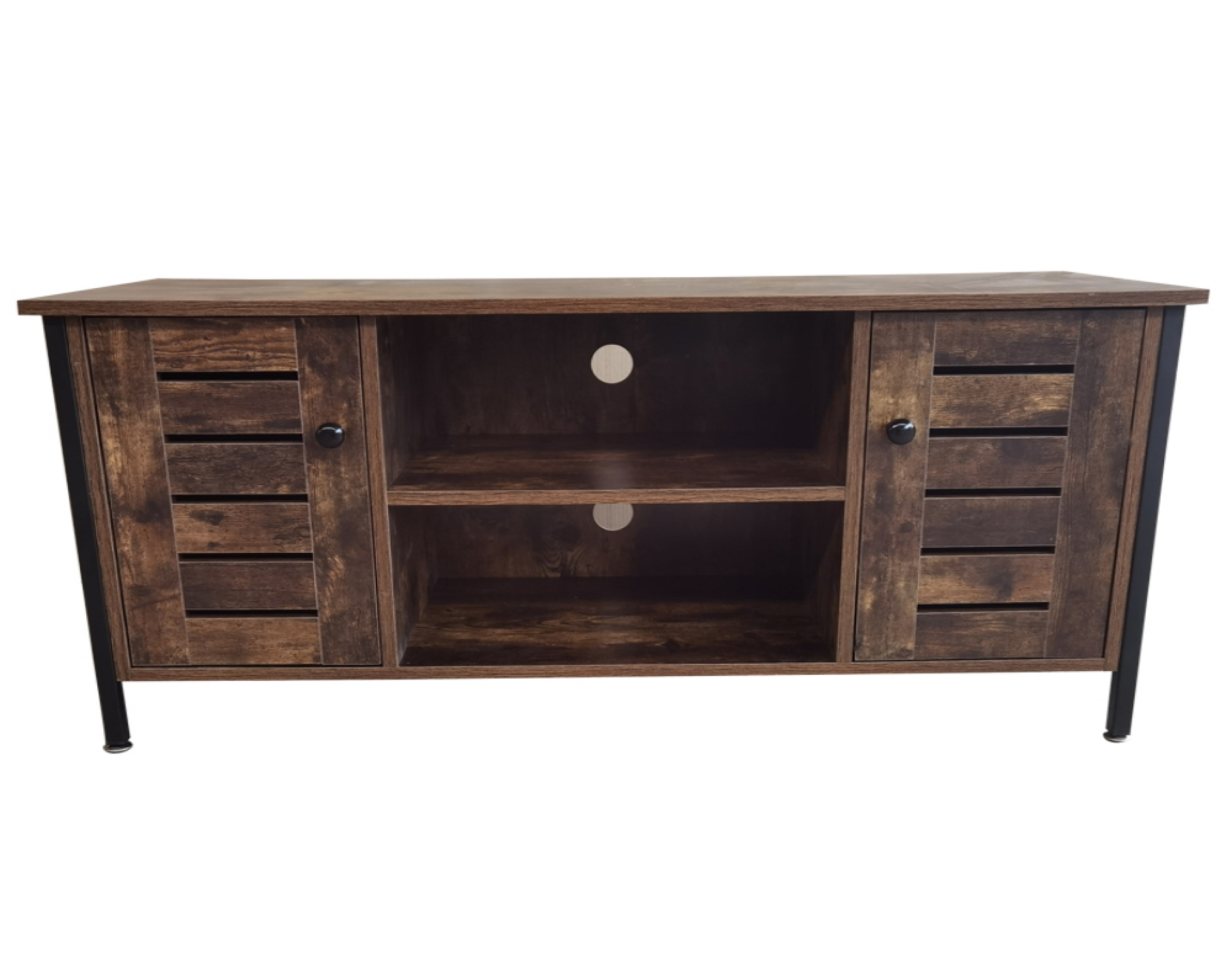 Meuble TV Tough - buffet industriel - 110 cm de large