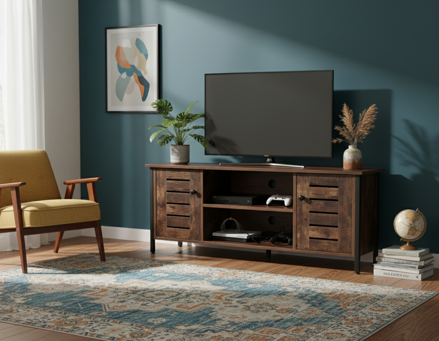 Meuble TV Tough - buffet industriel - 110 cm de large - VDD World FR Meuble TV Tough - buffet industriel - 110 cm de large - VDD World FR