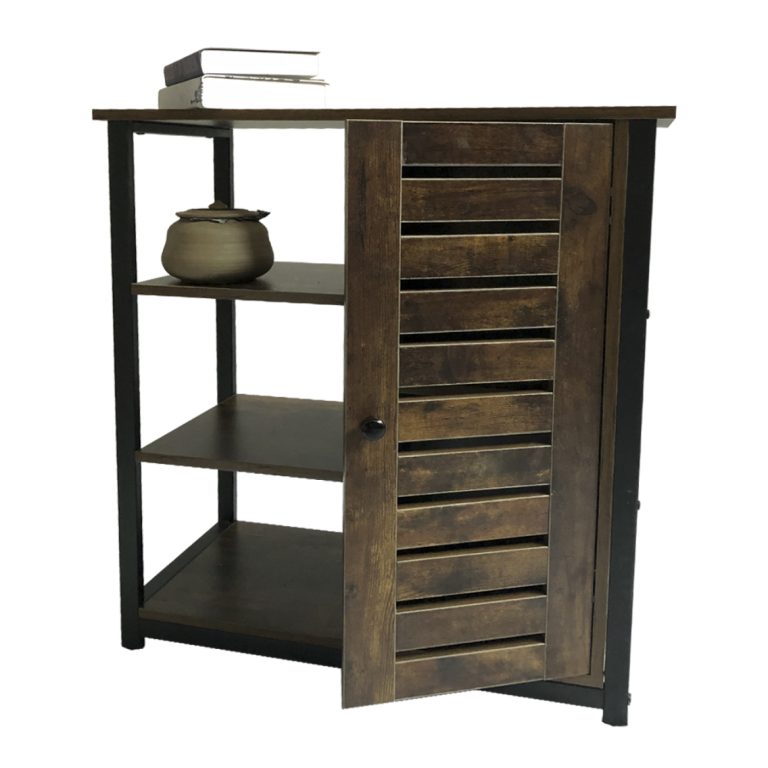 VDD – Meuble de toilette – Meuble de toilette avec lavabo – Meuble de toilette noir – Meuble vasque - VDD World FR