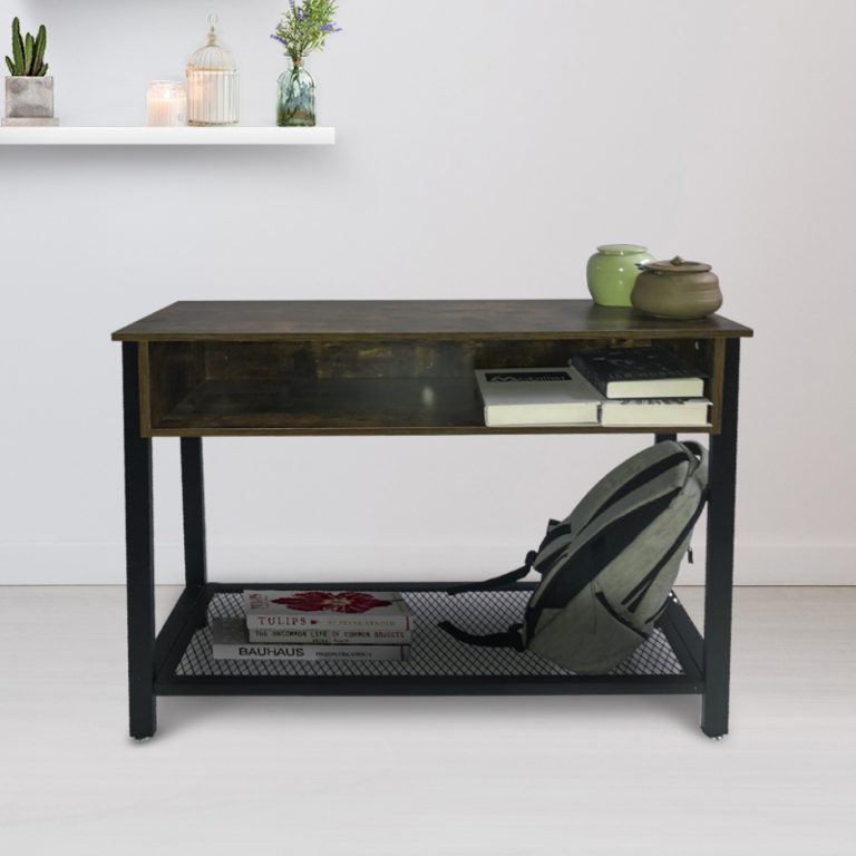 VDD Tables d'appoint set de 2 - table basse style vintage industriel - VDD World FR