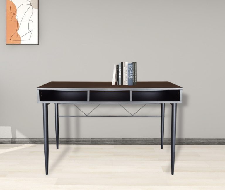 Bureau ''Stoer'' - table d'appoint hall ou couloir - style industriel moderne - noir - image alternative
