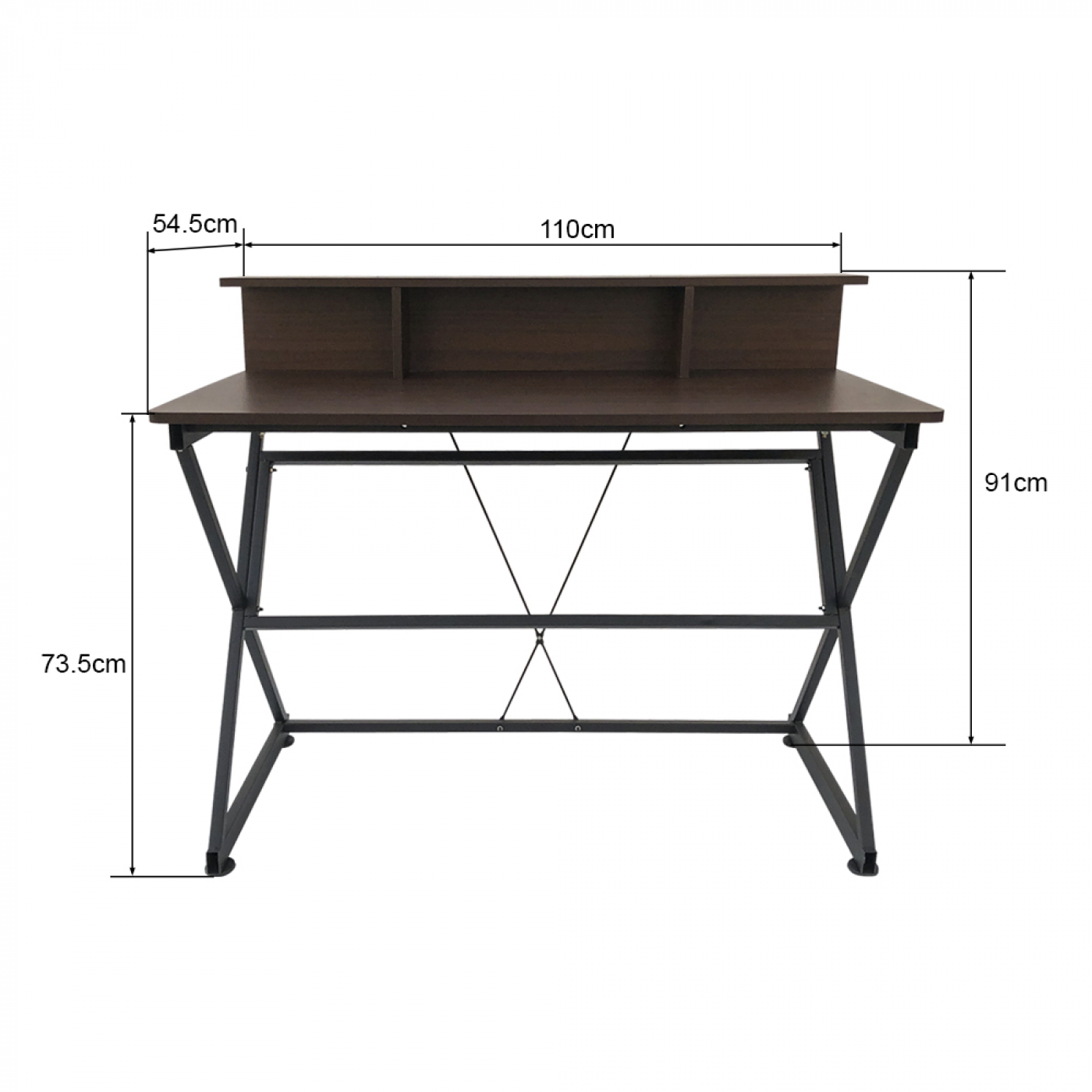 Bureau table ordinateur portable Tough - style vintage industriel - 110 cm de large - VDD World FR Bureau table ordinateur portable Tough - style vintage industriel - 110 cm de large - VDD World FR