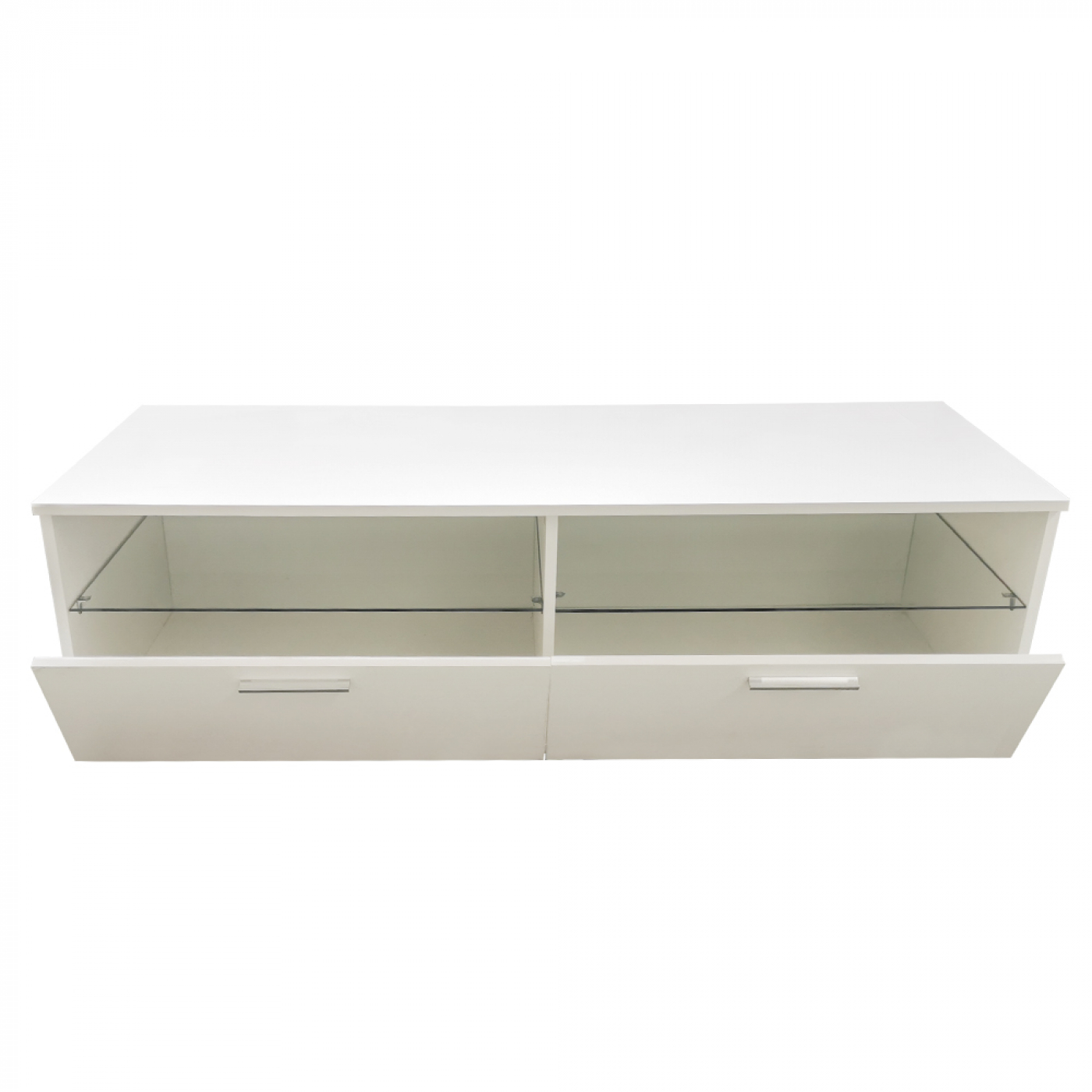 Buffet meuble TV Sieno - meuble média game setup - éclairage LED - blanc - VDD World FR Buffet meuble TV Sieno - meuble média game setup - éclairage LED - blanc - VDD World FR