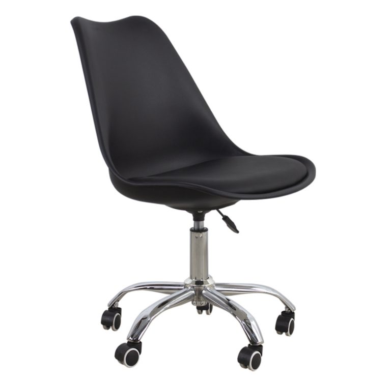 VDD Gaming - Chaise de bureau - Chaise - Chaise de bureau noire - Chaise de bureau réglable en haute - image alternative