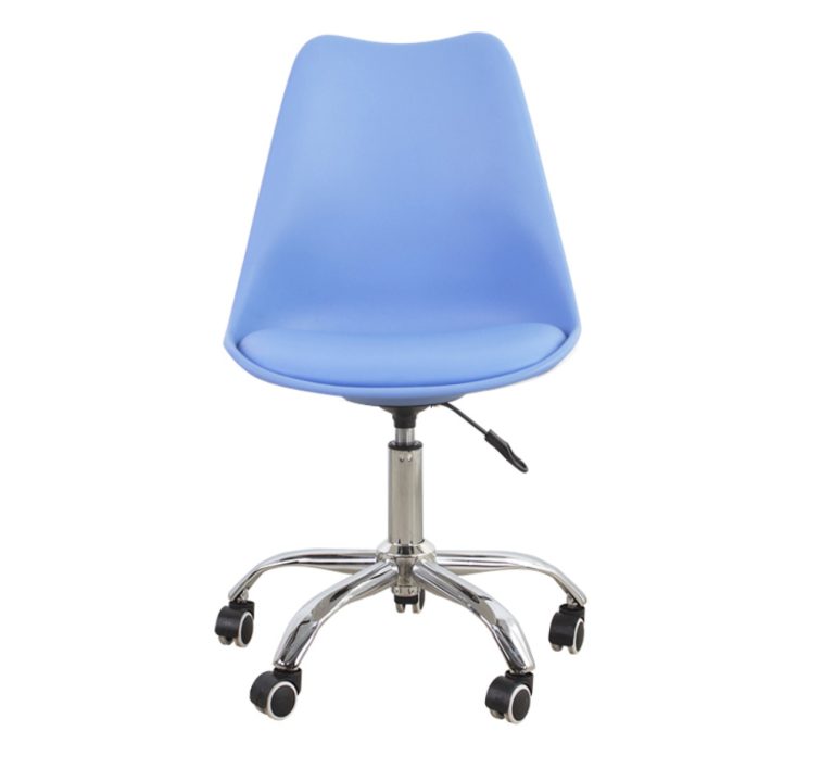 VDD Gaming - Chaise de bureau - Chaise - Chaise de bureau bleue - Chaise de bureau réglable en haute