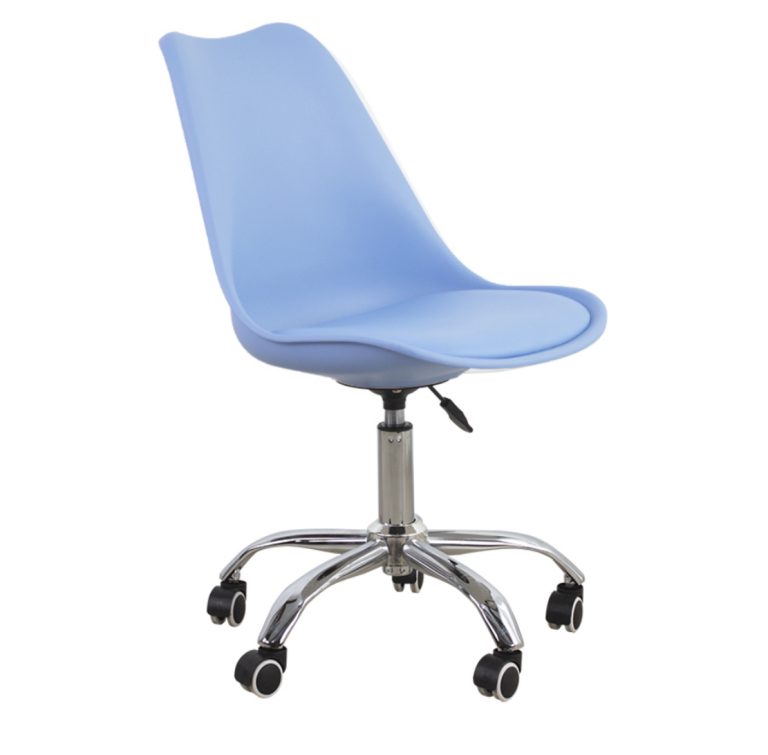 VDD Gaming - Chaise de bureau - Chaise - Chaise de bureau bleue - Chaise de bureau réglable en haute - image alternative