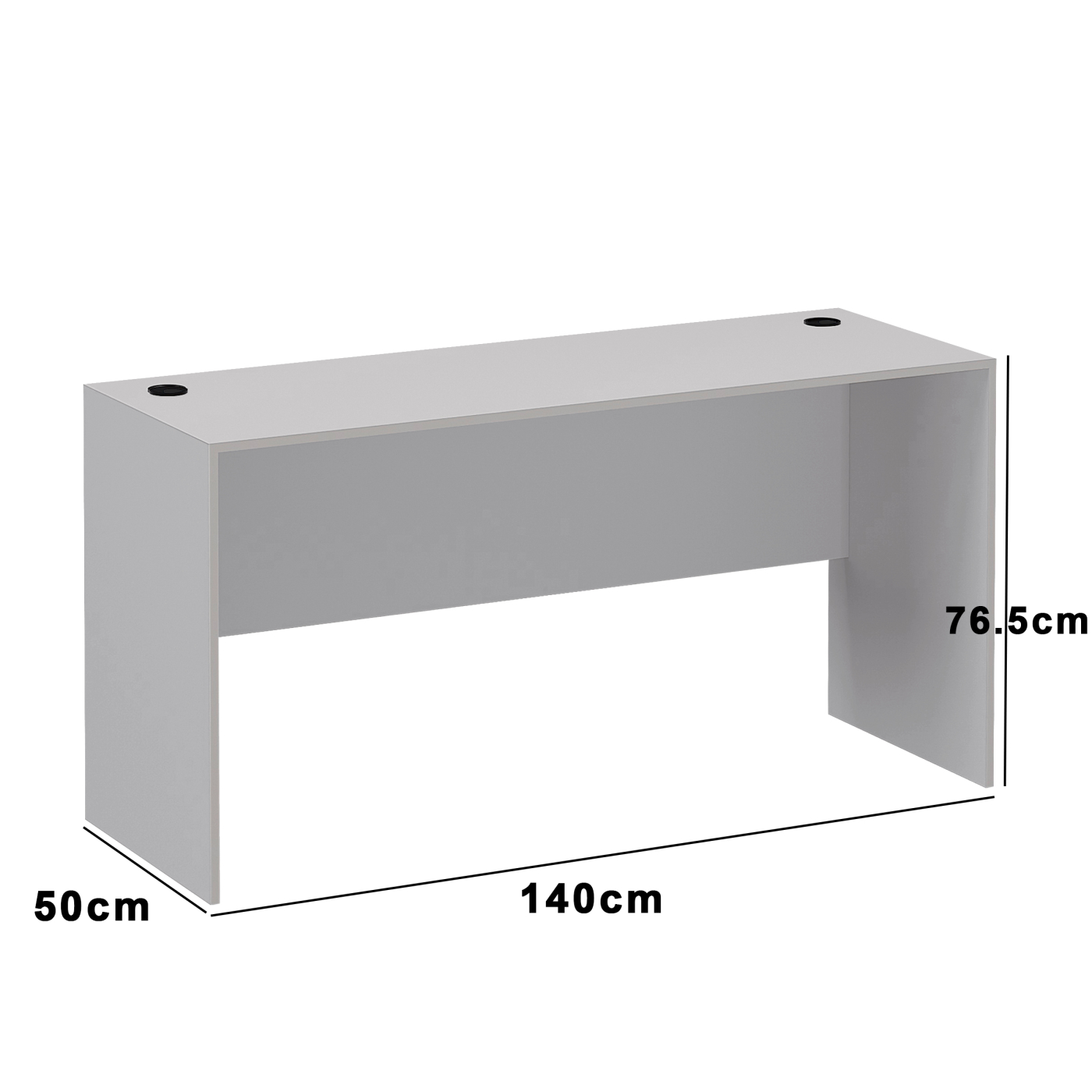 Bureau - table pour ordinateur portable - largeur 140 cm et profondeur 50 cm - VDD World FR Bureau - table pour ordinateur portable - largeur 140 cm et profondeur 50 cm - VDD World FR
