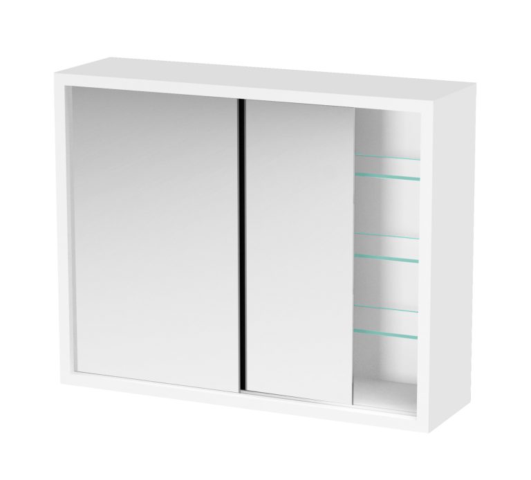 VDD Armoire à pharmacie - armoire de toilette au-dessus du lavabo - 50 x 40 x 14 cm - image alternative