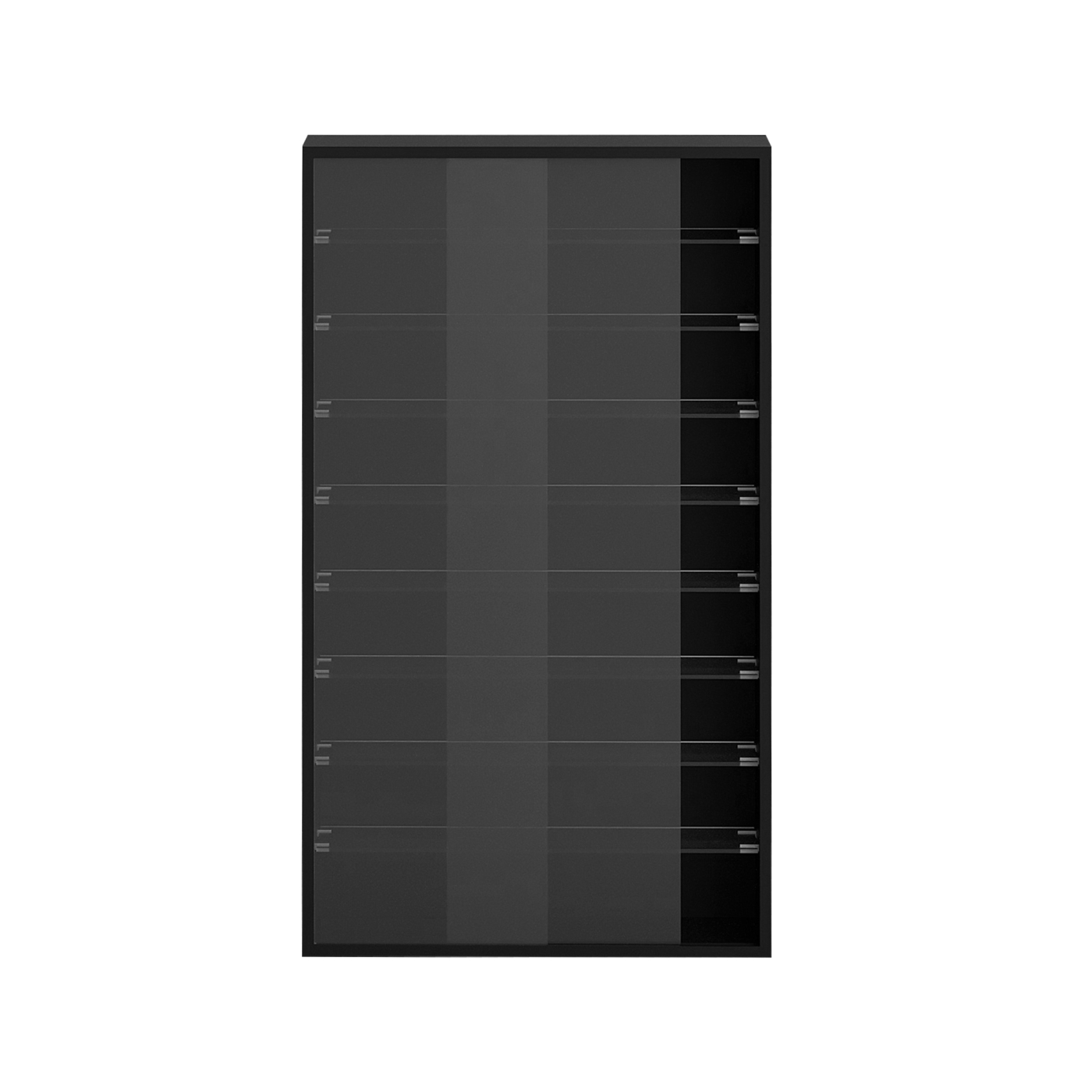 VDD Vitrine debout vitrine murale suspendue - portes coulissantes - 60 x 105 x 20 cm - VDD World FR VDD Vitrine debout vitrine murale suspendue - portes coulissantes - 60 x 105 x 20 cm - VDD World FR