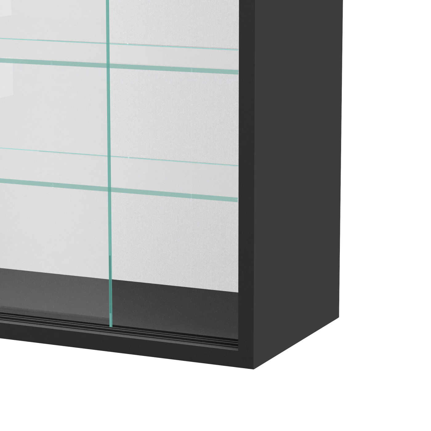 VDD Vitrine debout vitrine murale suspendue - portes coulissantes - 60 x 105 x 20 cm - VDD World FR VDD Vitrine debout vitrine murale suspendue - portes coulissantes - 60 x 105 x 20 cm - VDD World FR