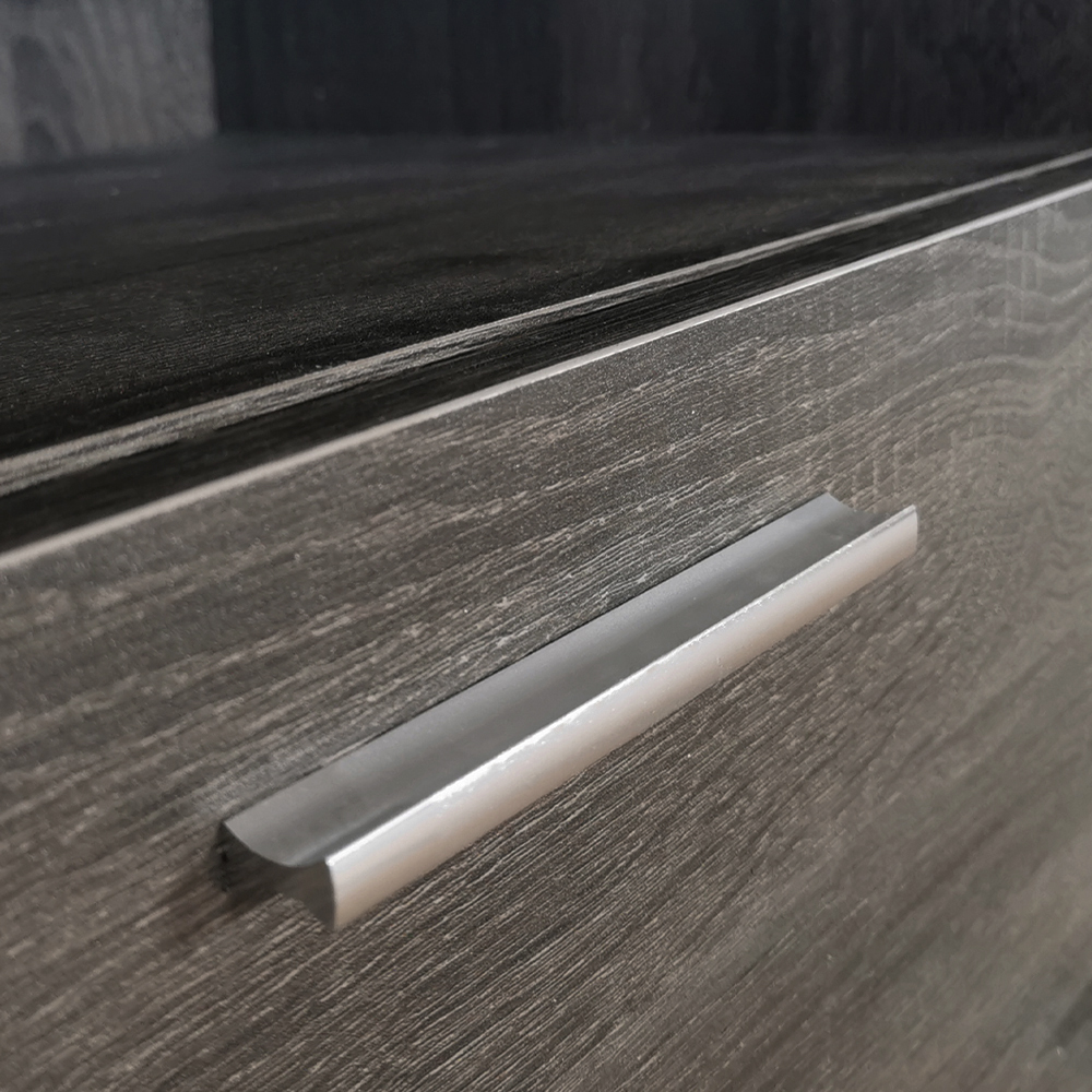 Meuble TV - buffet - largeur 120 cm - couleur gris marron - VDD World FR Meuble TV - buffet - largeur 120 cm - couleur gris marron - VDD World FR