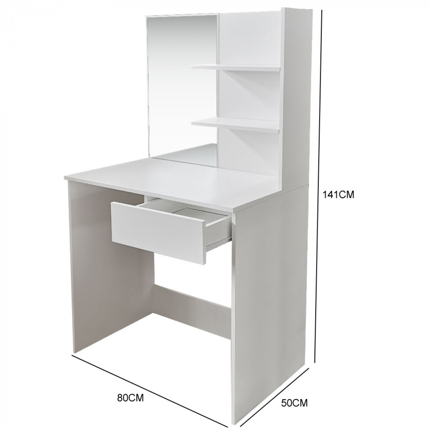 Coiffeuse maquillage table de maquillage - coiffeuse - avec miroir - blanc - VDD World FR Coiffeuse maquillage table de maquillage - coiffeuse - avec miroir - blanc - VDD World FR