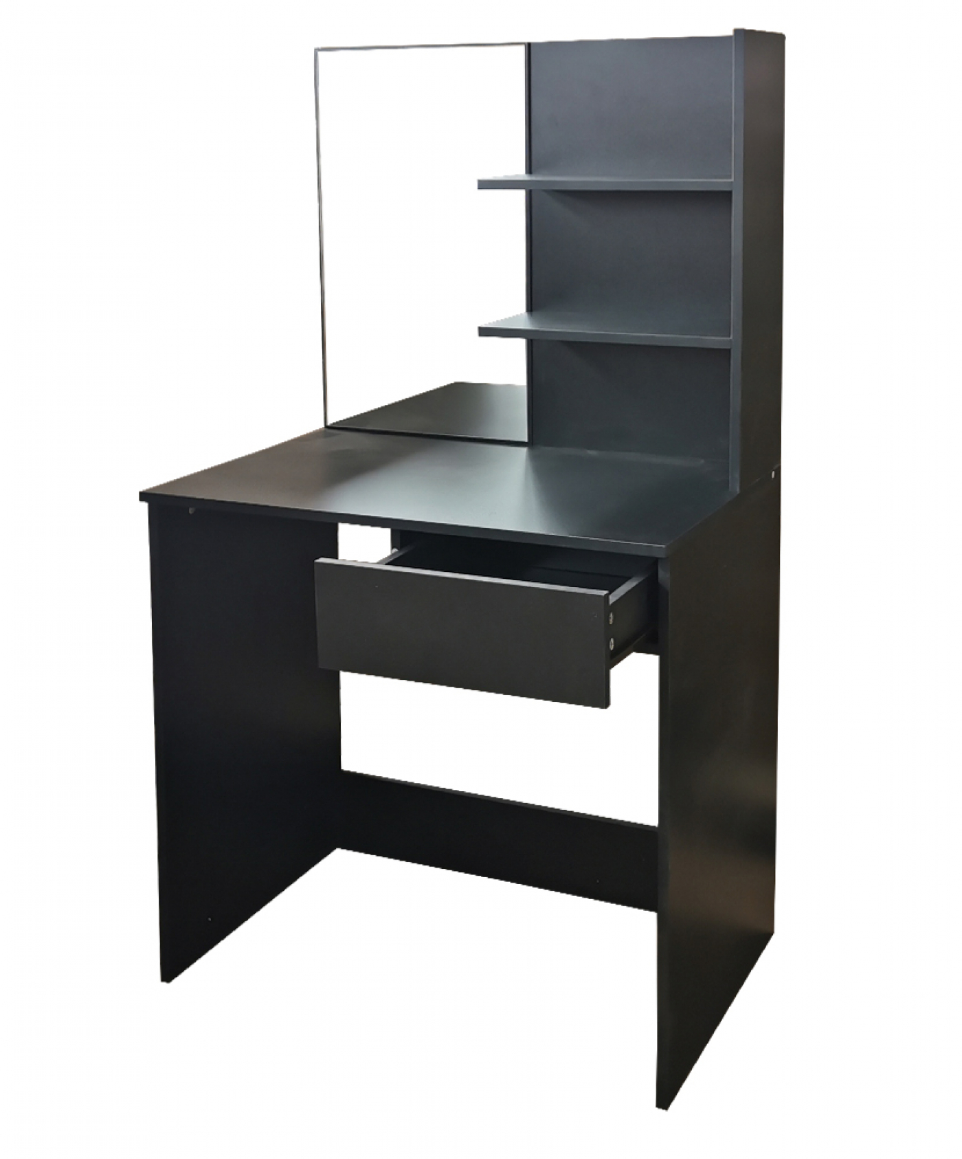 Coiffeuse maquillage table de maquillage - coiffeuse - avec miroir - noir - VDD World FR Coiffeuse maquillage table de maquillage - coiffeuse - avec miroir - noir - VDD World FR
