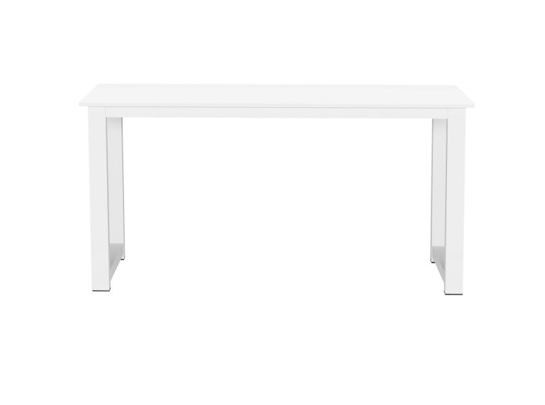 Table de bureau - table de cuisine - largeur 110 cm - blanc - image alternative