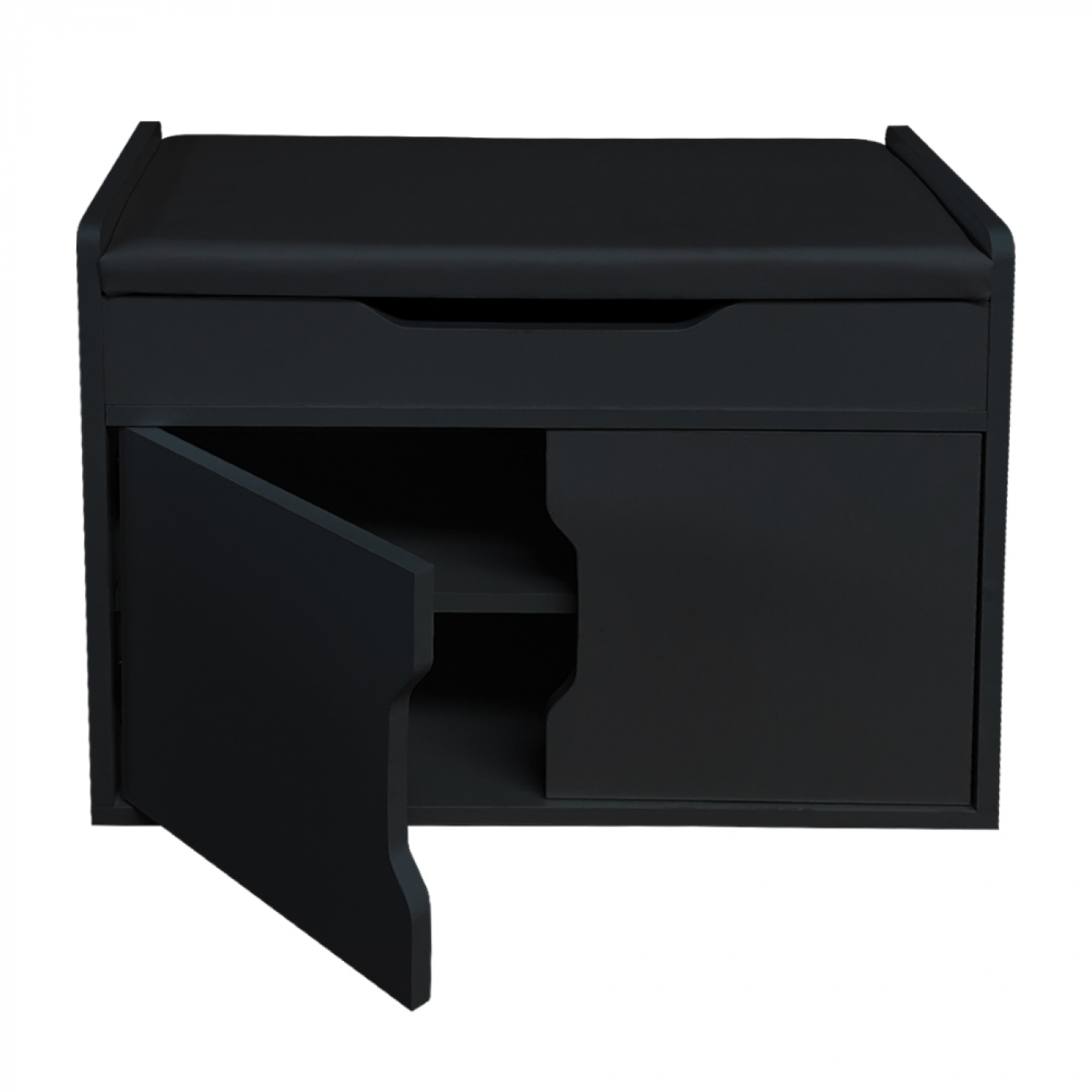 Meuble à chaussures pour couloir avec rangement - étagère à chaussures - coussin de siège pliable - VDD World FR Meuble à chaussures pour couloir avec rangement - étagère à chaussures - coussin de siège pliable - VDD World FR