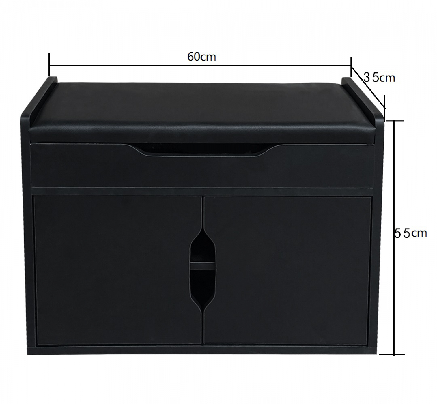 Meuble à chaussures pour couloir avec rangement - étagère à chaussures - coussin de siège pliable - VDD World FR Meuble à chaussures pour couloir avec rangement - étagère à chaussures - coussin de siège pliable - VDD World FR