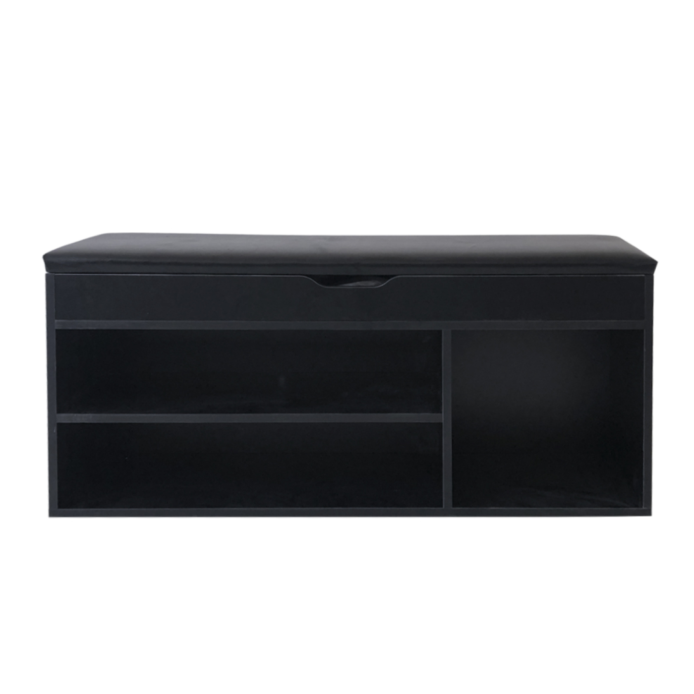 Banc d'entrée meuble à chaussures avec espace de rangement - étagère à chaussures - avec coussin d'a - VDD World FR Banc d'entrée meuble à chaussures avec espace de rangement - étagère à chaussures - avec coussin d'a - VDD World FR