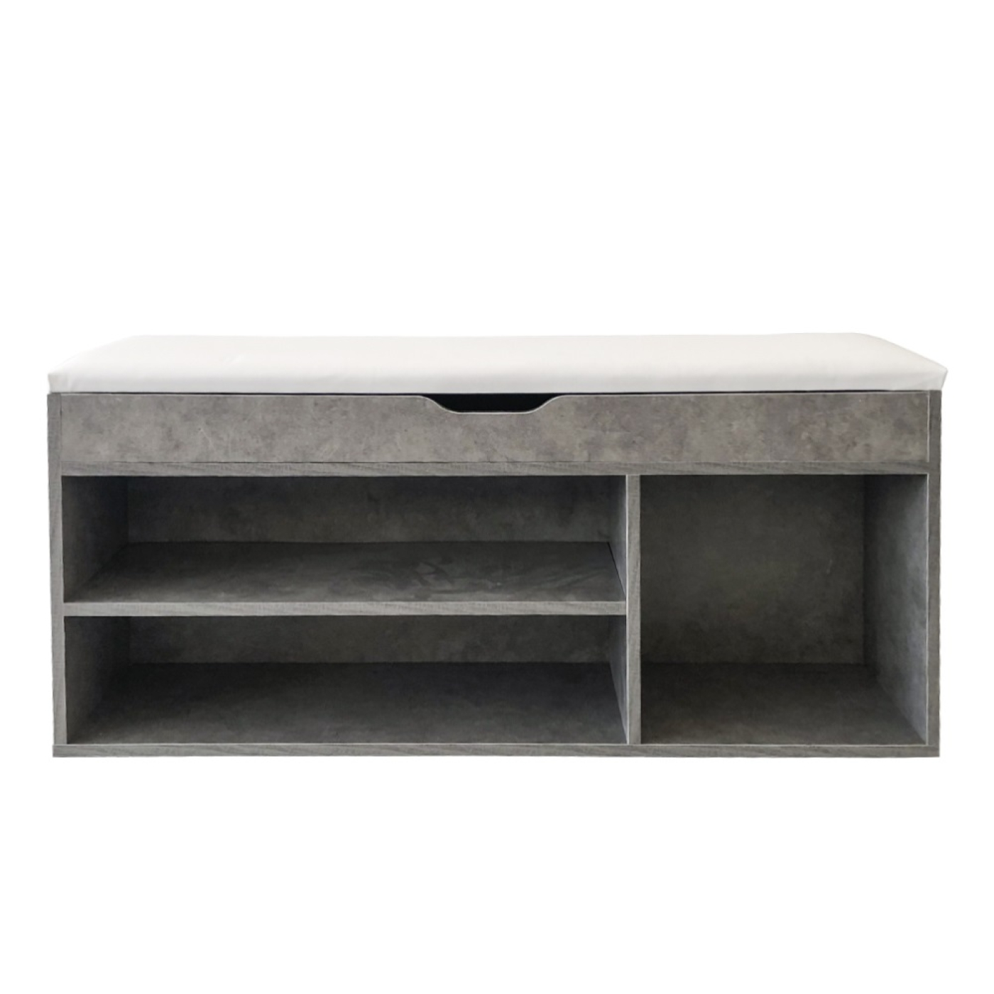 Banc d'entrée meuble à chaussures avec espace de rangement - étagère à chaussures avec coussin d'ass - VDD World FR Banc d'entrée meuble à chaussures avec espace de rangement - étagère à chaussures avec coussin d'ass - VDD World FR