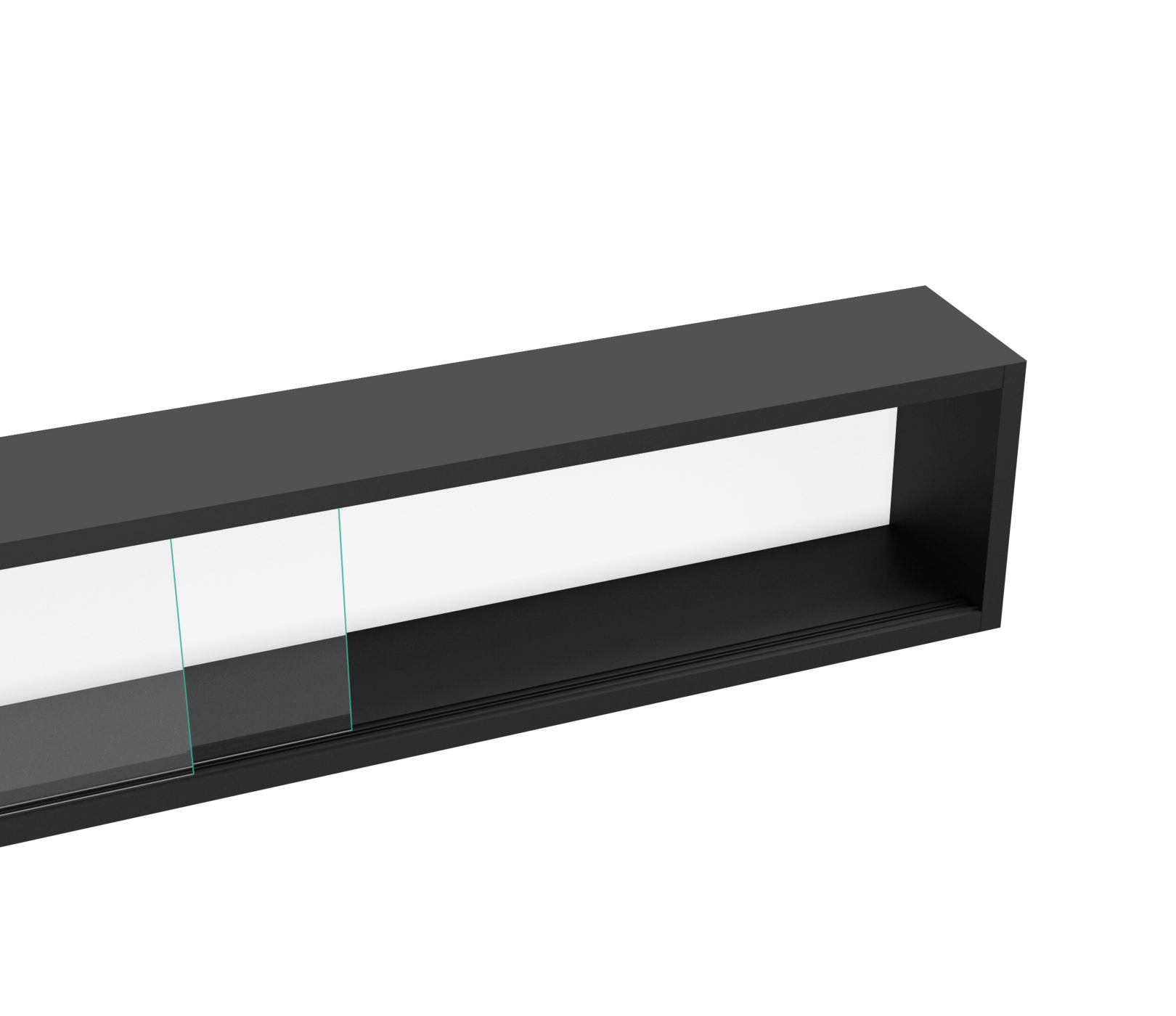 VDD Vitrine murale suspendue debout - portes coulissantes - 95 x 18 x 12 cm - VDD World FR VDD Vitrine murale suspendue debout - portes coulissantes - 95 x 18 x 12 cm - VDD World FR