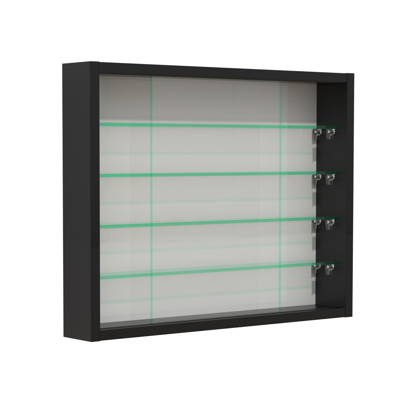 VDD Vitrine debout vitrine murale suspendue - étagères en verre de 4,5 cm de profondeur - VDD World FR VDD Vitrine debout vitrine murale suspendue - étagères en verre de 4,5 cm de profondeur - VDD World FR