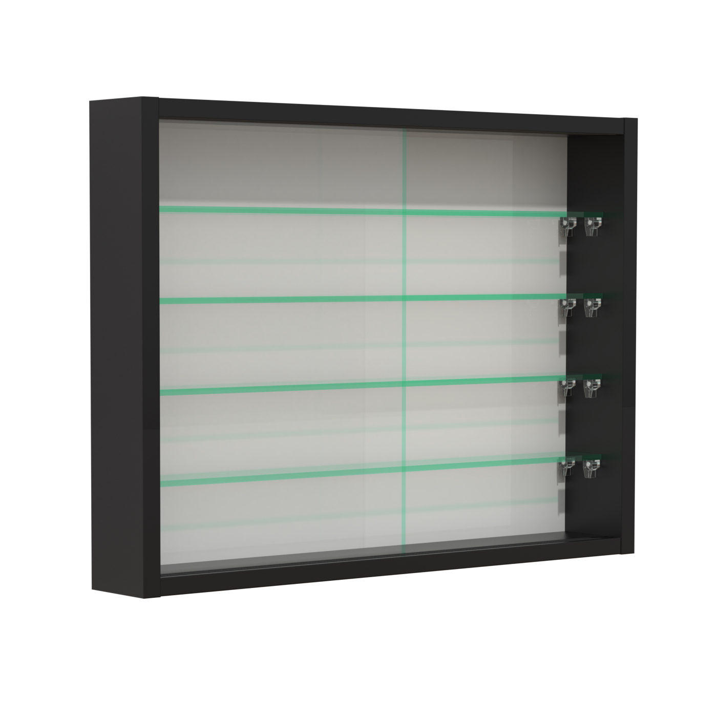 VDD Vitrine debout vitrine murale suspendue - étagères en verre de 4,5 cm de profondeur - VDD World FR VDD Vitrine debout vitrine murale suspendue - étagères en verre de 4,5 cm de profondeur - VDD World FR