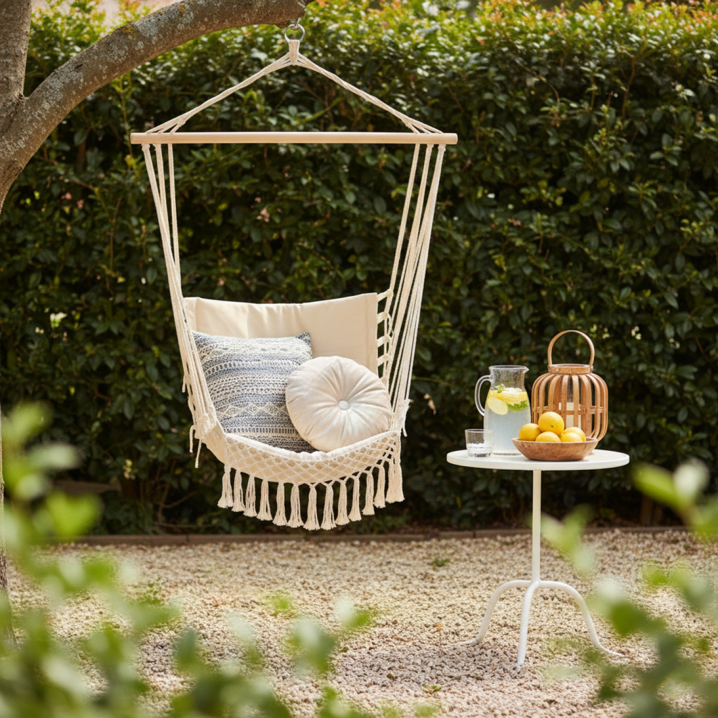 VDD - Chaise suspendue - Beige - tissu - 1 personne - VDD World FR VDD - Chaise suspendue - Beige - tissu - 1 personne - VDD World FR