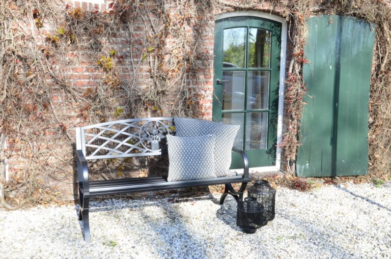 VDD - garden bench - black - 2 persons - 60x127x85 - image alternative
