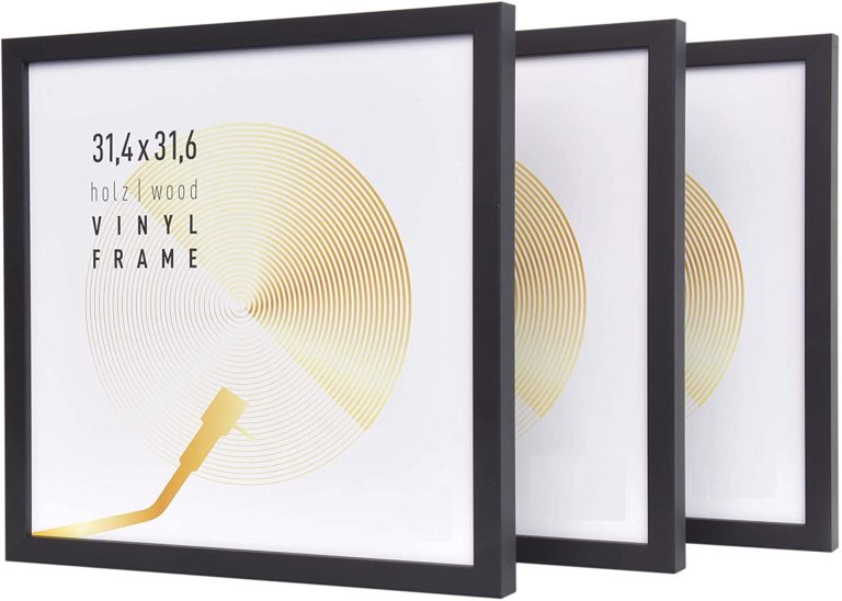 Cadre photo vinyle LP - cadre photo noir