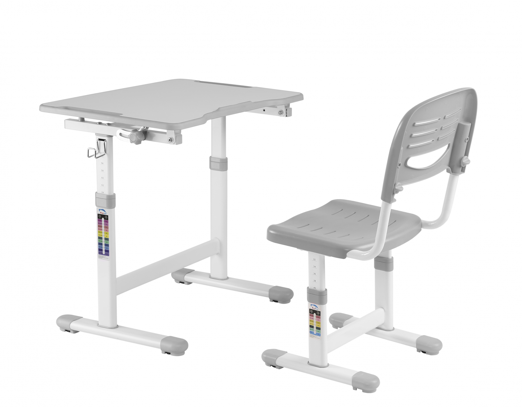 Bureau avec chaise de bureau pour enfants - table à dessin