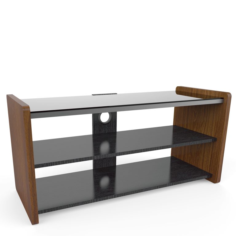Buffet meuble TV - meuble multimédia - largeur 100 cm - image alternative