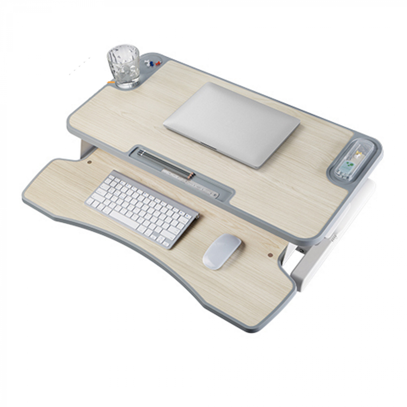 Poste de travail assis-debout sur colonne montante - bureau ergonomique réglable - largeur 80 cm - VDD World FR Poste de travail assis-debout sur colonne montante - bureau ergonomique réglable - largeur 80 cm - VDD World FR