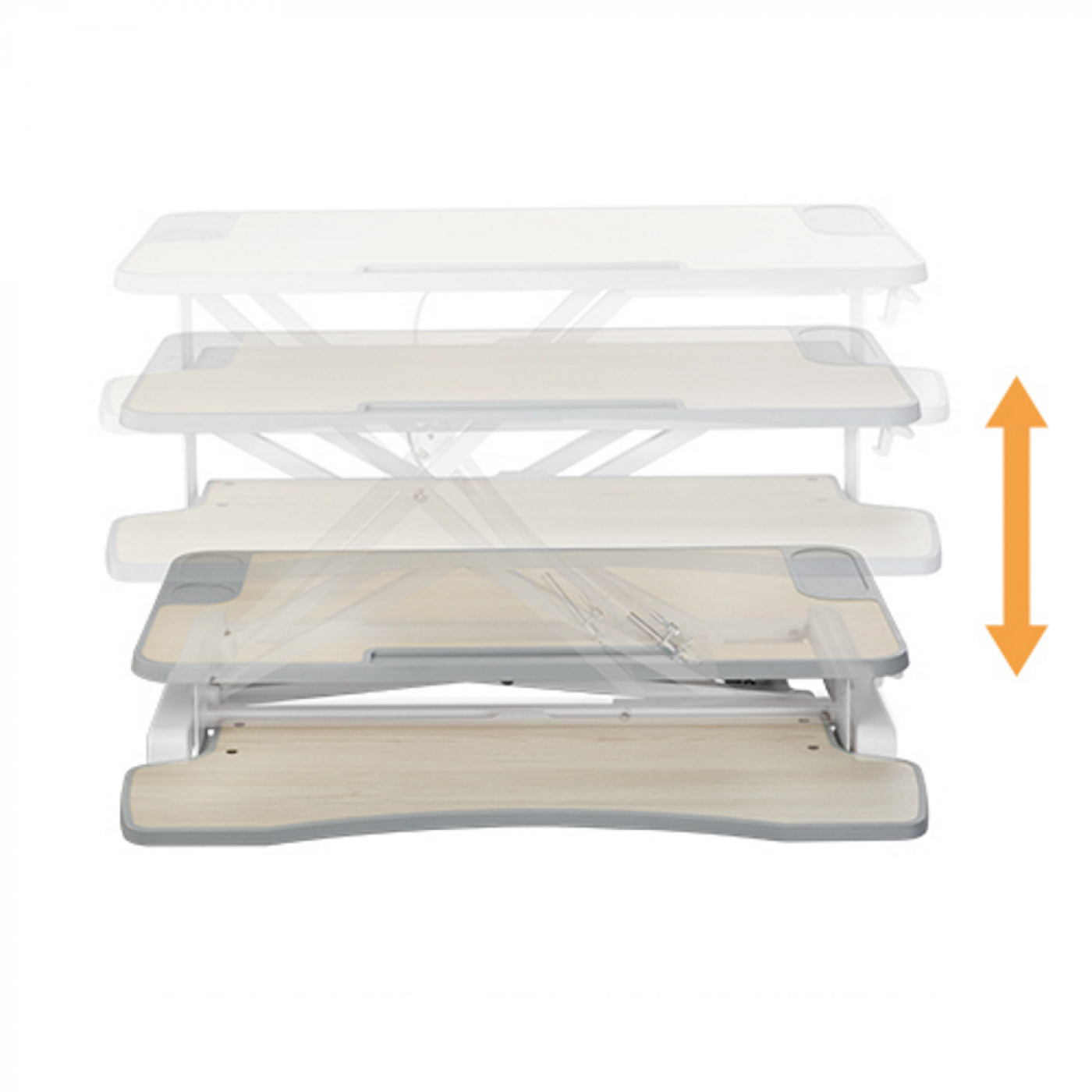Poste de travail assis-debout sur colonne montante - bureau ergonomique réglable - largeur 80 cm - VDD World FR Poste de travail assis-debout sur colonne montante - bureau ergonomique réglable - largeur 80 cm - VDD World FR