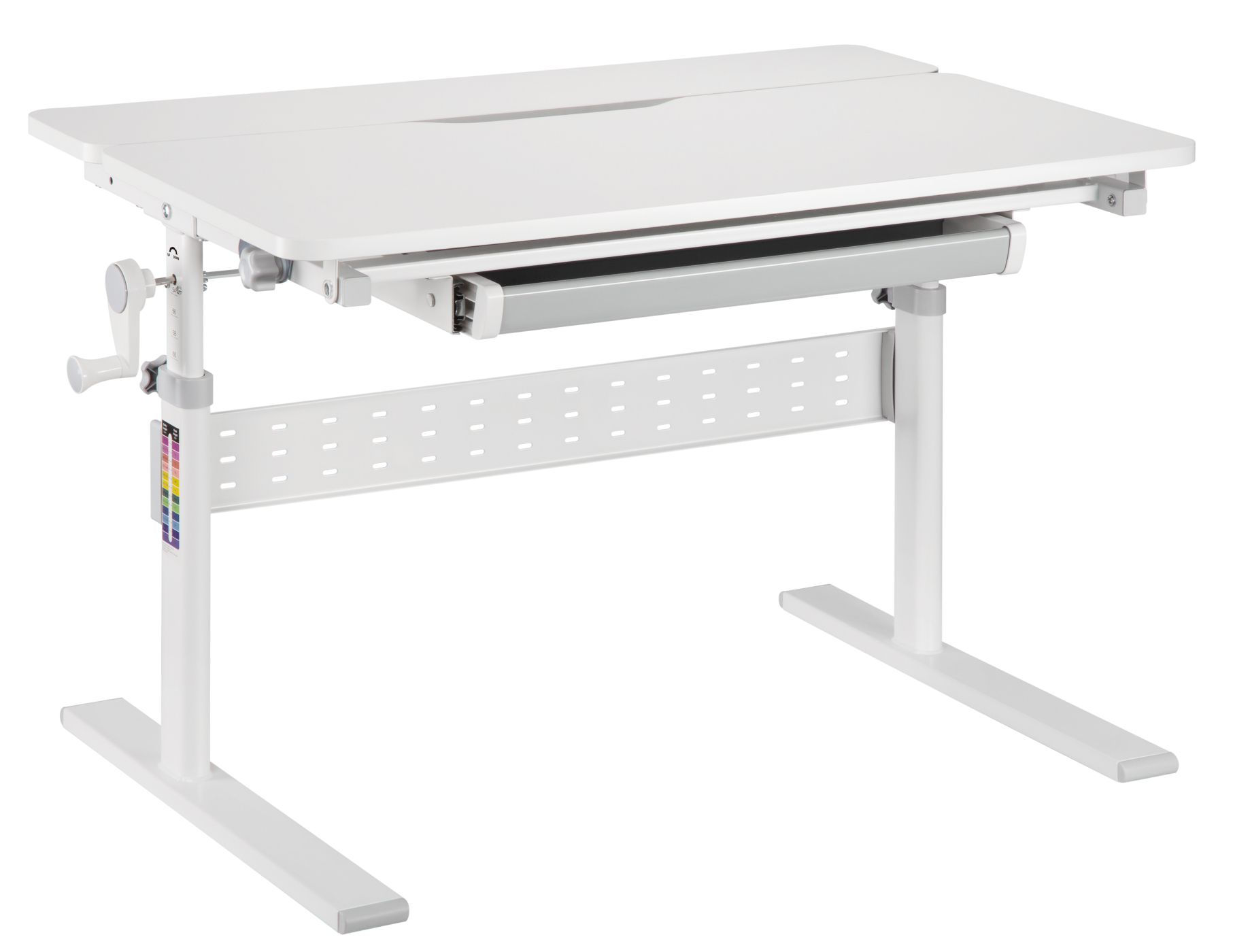 Table à dessin de bureau pour enfants - réglable en hauteur ergonomique - table d'école