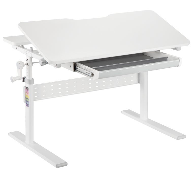 Table à dessin de bureau pour enfants - réglable en hauteur ergonomique - table d'école - image alternative